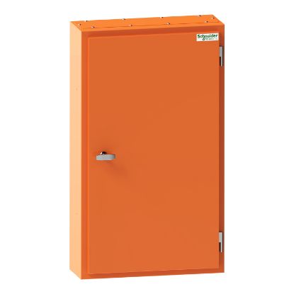 Picture of MD Isobar standard distribution board, Acti9, 36 poles, 250A main switch, 18mm, IP56, orange