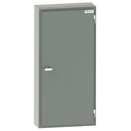 Picture of Acti9, MD Isobar standard distribution board, Acti9, 72 poles, 250A main switch, 18mm, IP56, grey