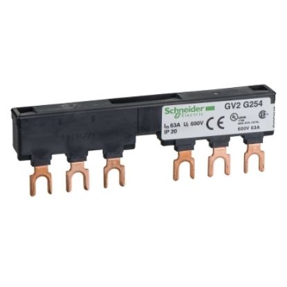 Picture of Linergy, Linergy FT, Comb busbar, 63 A, 2 tap-offs, 54 mm pitch