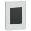 Picture of Line-Voltage Fan Coil Room Controller: BACnet MS/TP, RH sensor & control, PIR motion sensor, White Case/Fascia