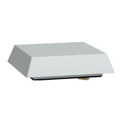 Picture of ClimaSys forced vent. roof, 575m3/h, 230V, with roof outlet grille and filter G2, grey (RAL 7035)
