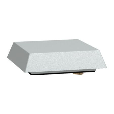 Picture of ClimaSys forced vent. roof, 575m3/h, 230V, with roof outlet grille and filter G2, grey (RAL 7035)