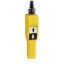 Picture of Pendant control station, Harmony XAC, plastic, yellow, pistol grip, 2 push buttons with NO+NC