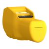 Picture of Pendant control station, Harmony XAC, plastic, yellow, pistol grip, 2 push buttons with NO+NC