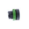 Picture of Head for non illuminated push button, Harmony XB5, plastic, flush, green, 22mm, spring return, marked I