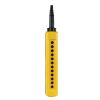 Picture of Empty pendant control station, Harmony XAC, plastic, yellow, 12 cut outs