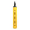 Picture of Empty pendant control station, Harmony XAC, plastic, yellow, 12 cut outs
