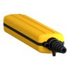 Picture of Empty pendant control station, Harmony XAC, plastic, yellow, 12 cut outs