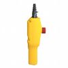 Picture of Pendant control station, Harmony XAC, plastic, yellow, pistol grip, 2 push buttons with NO+NC, 1 emergency stop NC