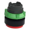 Picture of Harmony XB5, Push button head, plastic, projecting, red, 22mm, spring return, unmarked