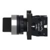 Picture of Complete selector switch, Easy Harmony XA2, plastic, black, 22mm, 2 positions, stay put, 1NO