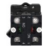Picture of Complete selector switch Easy Harmony XA2, plastic, black, 22mm, long handle, 2 positions, stay put, 1NO + 1NC