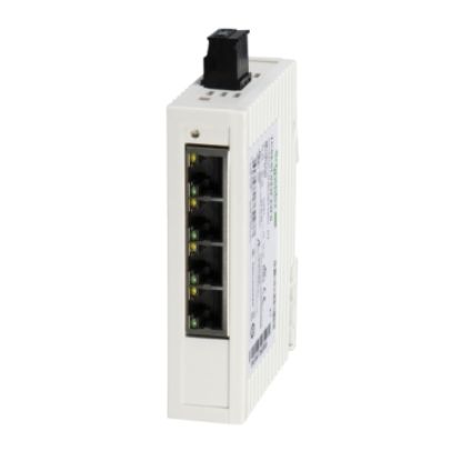 Picture of network switch, Modicon Networking, lite managed, 4 ports for copper