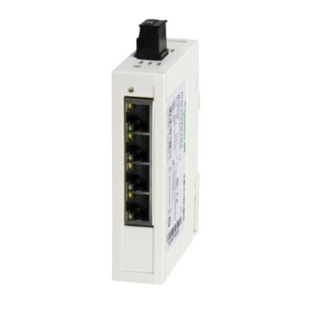 Picture of network switch, Modicon Networking, lite managed, 4 ports for copper