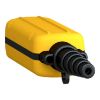 Picture of Pendant control station, Harmony XAC, plastic, yellow, 2 push buttons with NO+NC