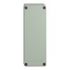 Picture of Empty control station without hinges, Harmony XAP, XB2 SL, plastic, grey, undrilled, 85x226x87mm
