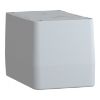 Picture of Empty control station without hinges, Harmony XAP, XB2 SL, plastic, grey, 4 cut outs, 22mm
