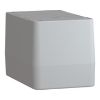 Picture of Empty control station without hinges, Harmony XAP, XB2 SL, plastic, grey, 2 cut outs, 22mm