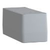 Picture of Empty control station without hinges, Harmony XAP, XB2 SL, plastic, grey, 8 cut outs, 22mm