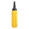 Picture of Harmony XAC, Pendant control station, plastic, yellow, 4 push buttons, 1 emergency stop
