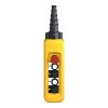 Picture of Harmony XAC, Pendant control station, plastic, yellow, 4 push buttons, 1 emergency stop