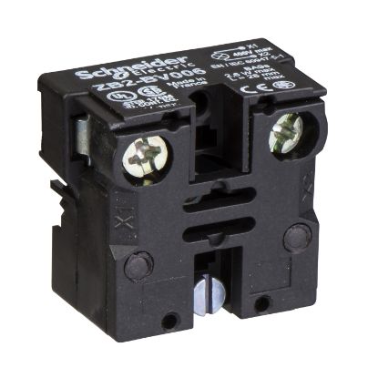Picture of Neon/incandescent bulb, Harmony XB2, multi-button control station,  for 22mm push button, front mounting, bulb not included