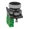 Picture of Harmony XB5R, Wireless and batteryless transmitter, push button, metal, black, 22mm, spring return