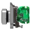 Picture of Harmony XB5R, Wireless and batteryless transmitter, push button, metal, black, 22mm, spring return