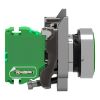 Picture of Harmony XB5R, Wireless and batteryless transmitter, push button, metal, green, 22mm, spring return