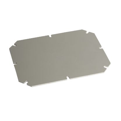 Picture of Mounting plate in galvanized steel, thickness 1.5 mm For boxes of H275W225 mm