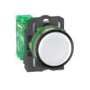 Picture of Harmony XB5R, Wireless and batteryless transmitter, push button, plastic, white, 22mm, spring return