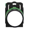 Picture of Harmony XB5R, Wireless and batteryless transmitter, push button, plastic, white, 22mm, spring return