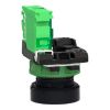 Picture of Harmony XB5R, Wireless and batteryless transmitter, push button, plastic, white, 22mm, spring return