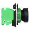 Picture of Harmony XB5R, Wireless and batteryless transmitter, push button, plastic, white, 22mm, spring return