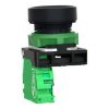 Picture of Harmony XB5R, Wireless and batteryless transmitter, push button, plastic, black, 22mm, spring return