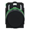 Picture of Harmony XB5R, Wireless and batteryless transmitter, push button, plastic, black, 22mm, spring return