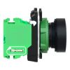 Picture of Harmony XB5R, Wireless and batteryless transmitter, push button, plastic, black, 22mm, spring return
