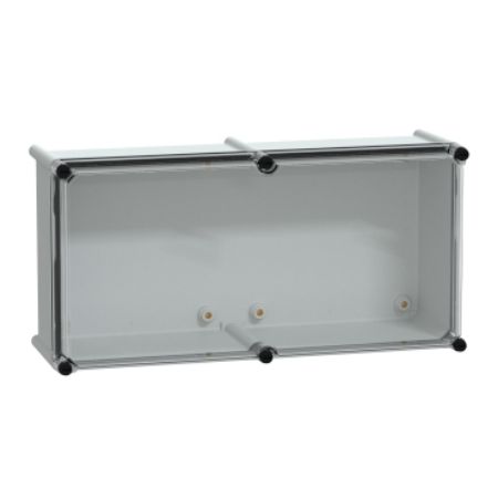 Picture of Thalassa, PLS box, polyester rear, transparent PC cover IP66 27x54x18cm