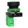 Picture of Harmony XB5R, Wireless and batteryless transmitter, push button, plastic, green, 22mm, spring return