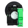 Picture of Harmony XB5R, Wireless and batteryless transmitter, mushroom head 40mm, plastic, black, 22mm, spring return