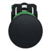 Picture of Harmony XB5R, Wireless and batteryless transmitter, mushroom head 40mm, plastic, black, 22mm, spring return