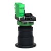 Picture of Harmony XB5R, Wireless and batteryless transmitter, mushroom head 40mm, plastic, black, 22mm, spring return