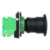 Picture of Harmony XB5R, Wireless and batteryless transmitter, mushroom head 40mm, plastic, black, 22mm, spring return