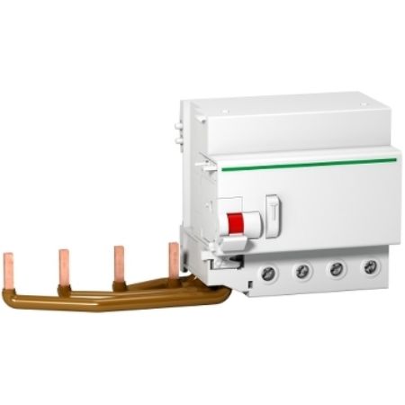 Picture of Acti 9 C120, earth leakage add-on block, 4P, 30 mA, class A
