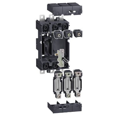 Picture of plug-in kit, ComPact NSX100/160/250 with Vigi add-on module, 3 poles