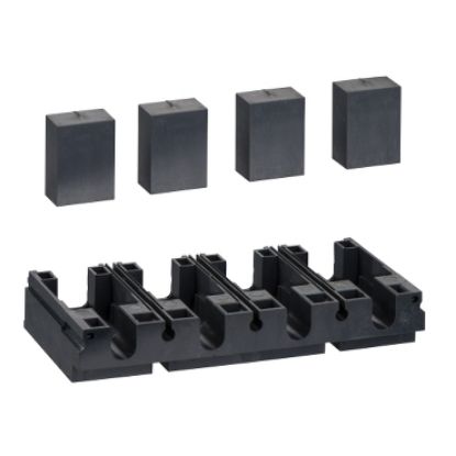 Picture of connection adapter for plug in base, ComPact NSX100/160/250, 4 poles
