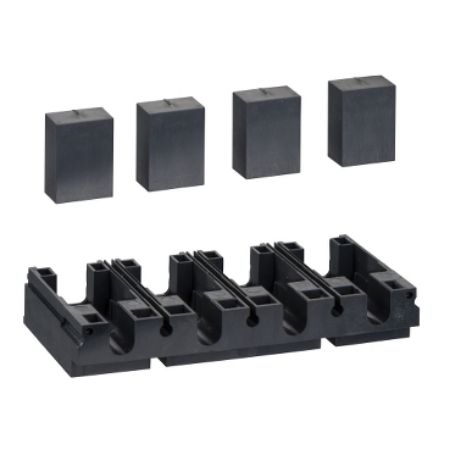 Picture of connection adapter for plug in base, ComPact NSX100/160/250, 4 poles