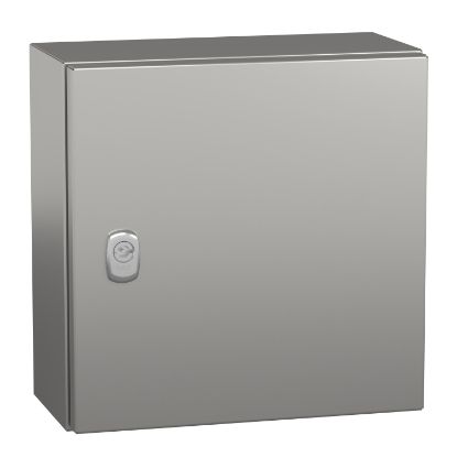 Picture of Spacial, Wall mounted enclosure, Spacial S3X, stainless steel 304L, plain door, 300x300x150mm, IP66