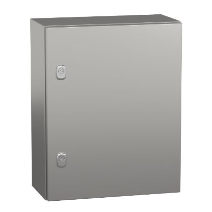 Picture of Spacial, Wall mounted enclosure, Spacial S3X, stainless steel 304L, plain door, 500x400x200mm, IP66