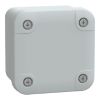 Picture of Thalassa, PC box IP66 IK08 RAL7035 Int.H65W65D45 Ext.H74W74D56 opaque PC cover H10